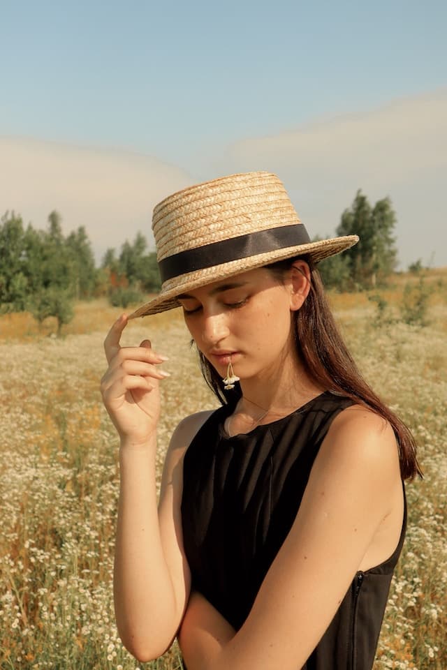 Picture of Straw Top Hat